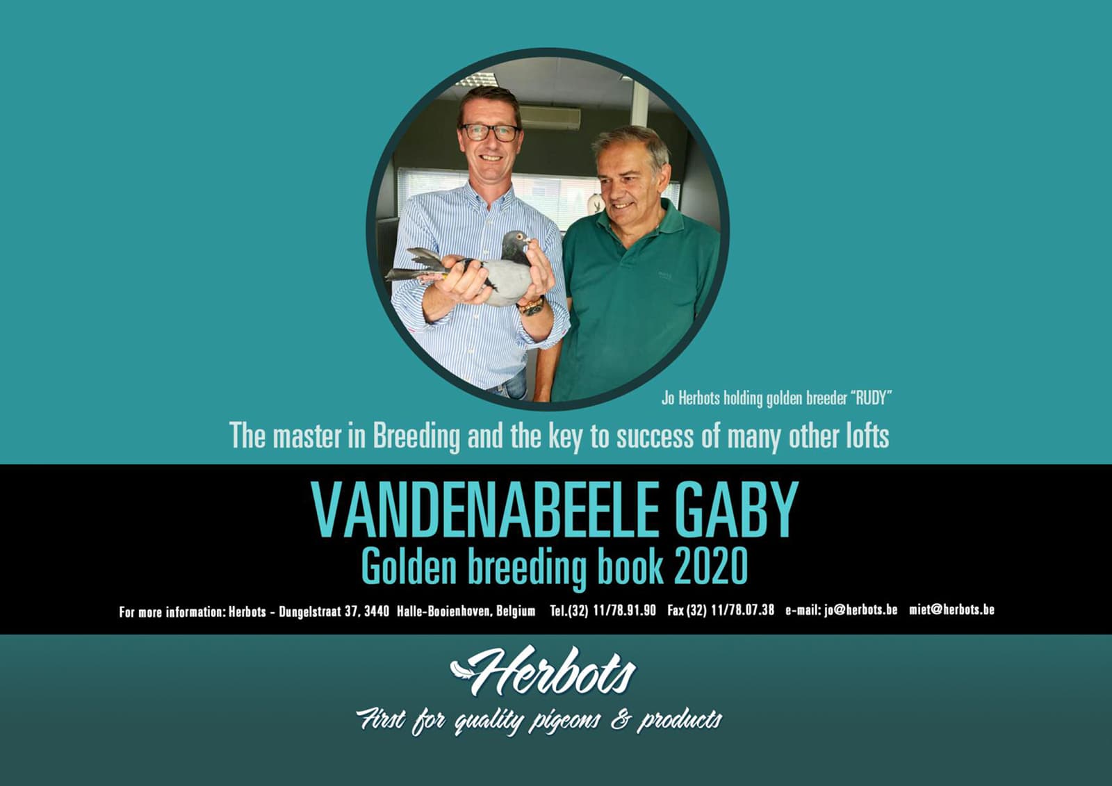 Vandenabeele Breeding Book 2020